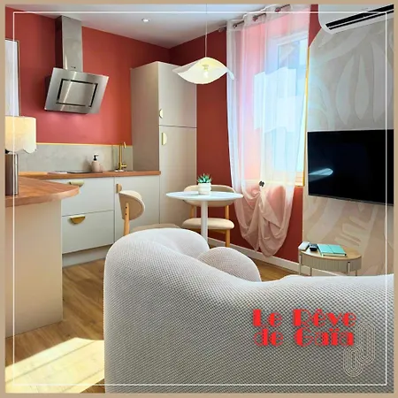 Le Rêve De Gaïa Cosy, Rénové, Clim, Wifi, Idéal Pour 2 * Moulins (Allier)
